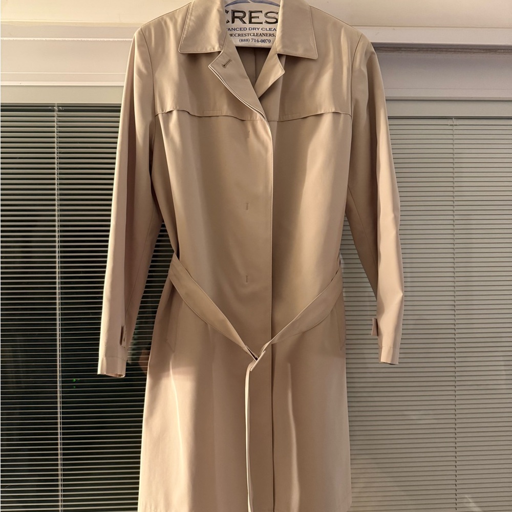 Vintage Talbots Beige Trench Coat